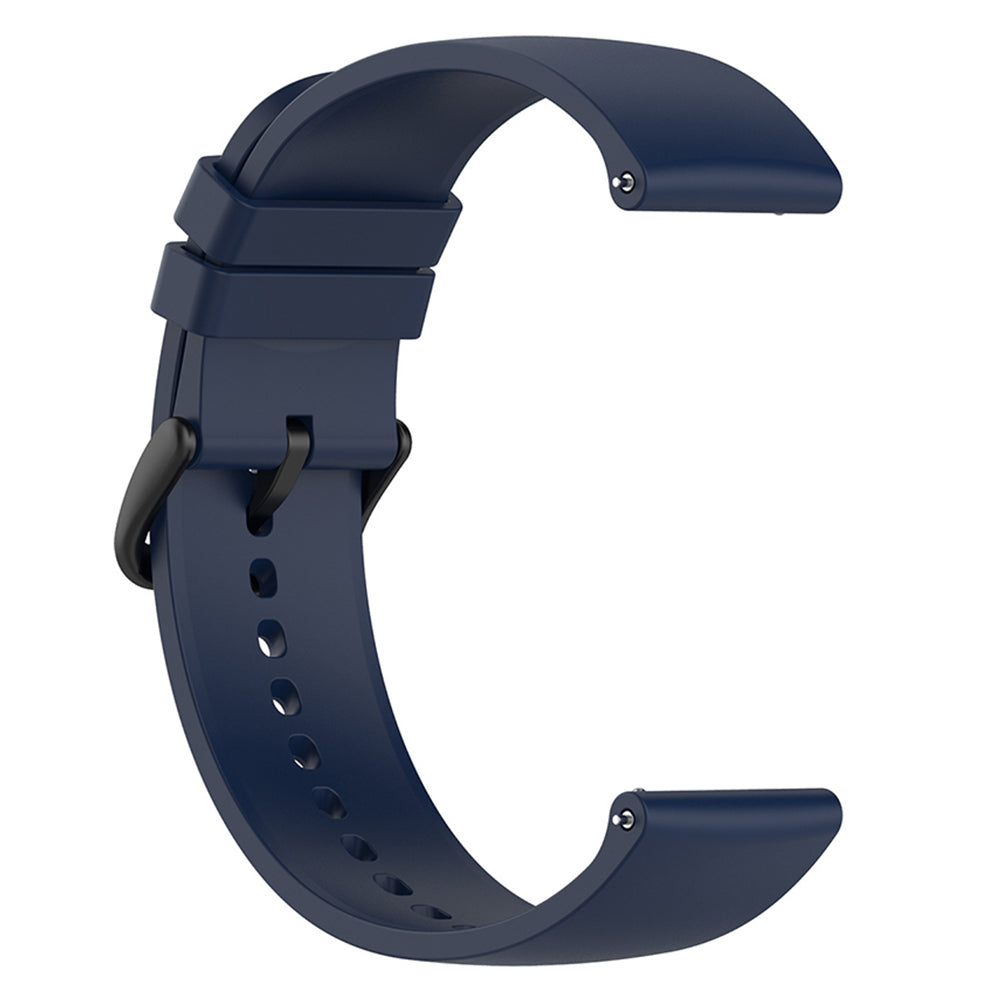 Curea smartwatch Techsuit Watchband 22mm (W001) compatibil cu Huawei Watch GT 2 (46mm)/GT 2 Pro/GT 3 Pro (46mm)/Ultimate, Xiaomi Watch S1, Albastru Inchis