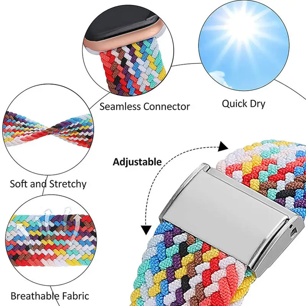 Curea smartwatch Techsuit Watchband (W032) compatibil cu Apple Watch 1/2/3/4/5/6/7/8/9/10/11/SE/SE 2/SE 3/Ultra/2/3 (42/44/45/46/49mm), Atlantic Blue
