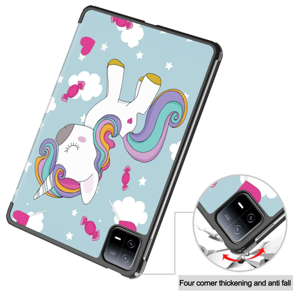 Husa de protectie tableta Techsuit FoldPro compatibil cu Xiaomi Pad 6 / Pad 6 Pro, Unicorn