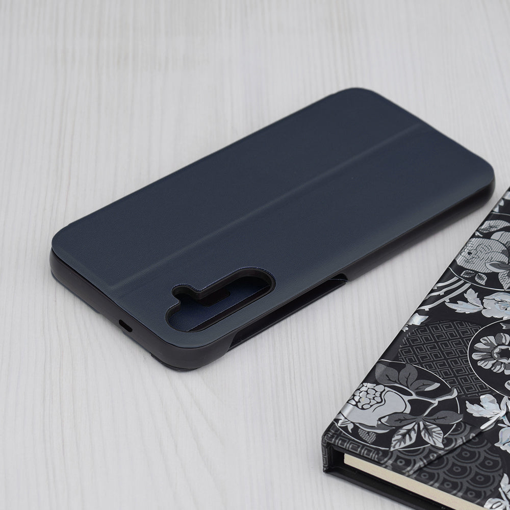 Husa de protectie Techsuit eFold Series compatibil cu Samsung Galaxy S24 Plus, Albastru Inchis