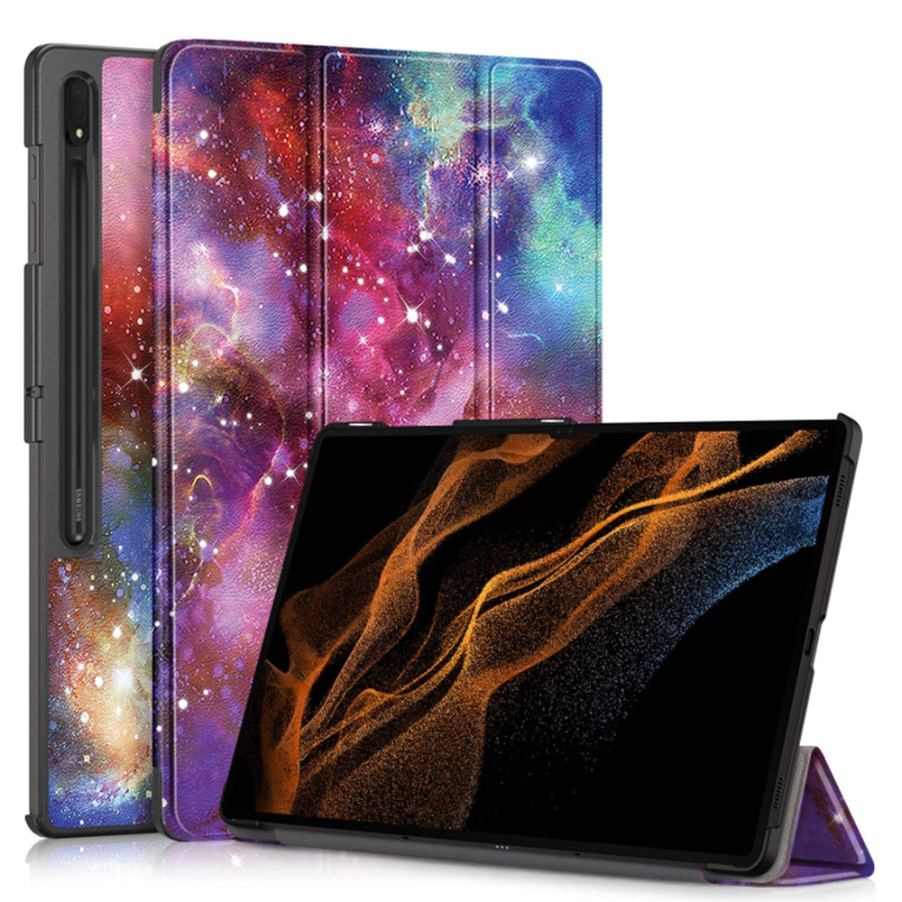 Husa de protectie tableta Techsuit FoldPro compatibil cu Samsung Galaxy Tab S8 Ultra / S9 Ultra / S10 Ultra, Galaxy