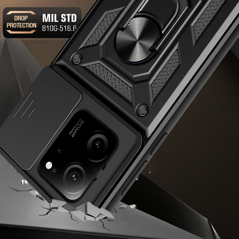 Husa de protectie Techsuit CamShield Series compatibil cu Xiaomi 13T / 13T Pro, Negru