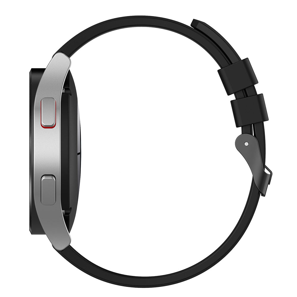 Curea smartwatch Techsuit Watchband 20mm (W026) compatibil cu Samsung Galaxy Watch 4/5/Active 2, Huawei Watch GT 3 (42mm)/GT 3 Pro (43mm), Gri