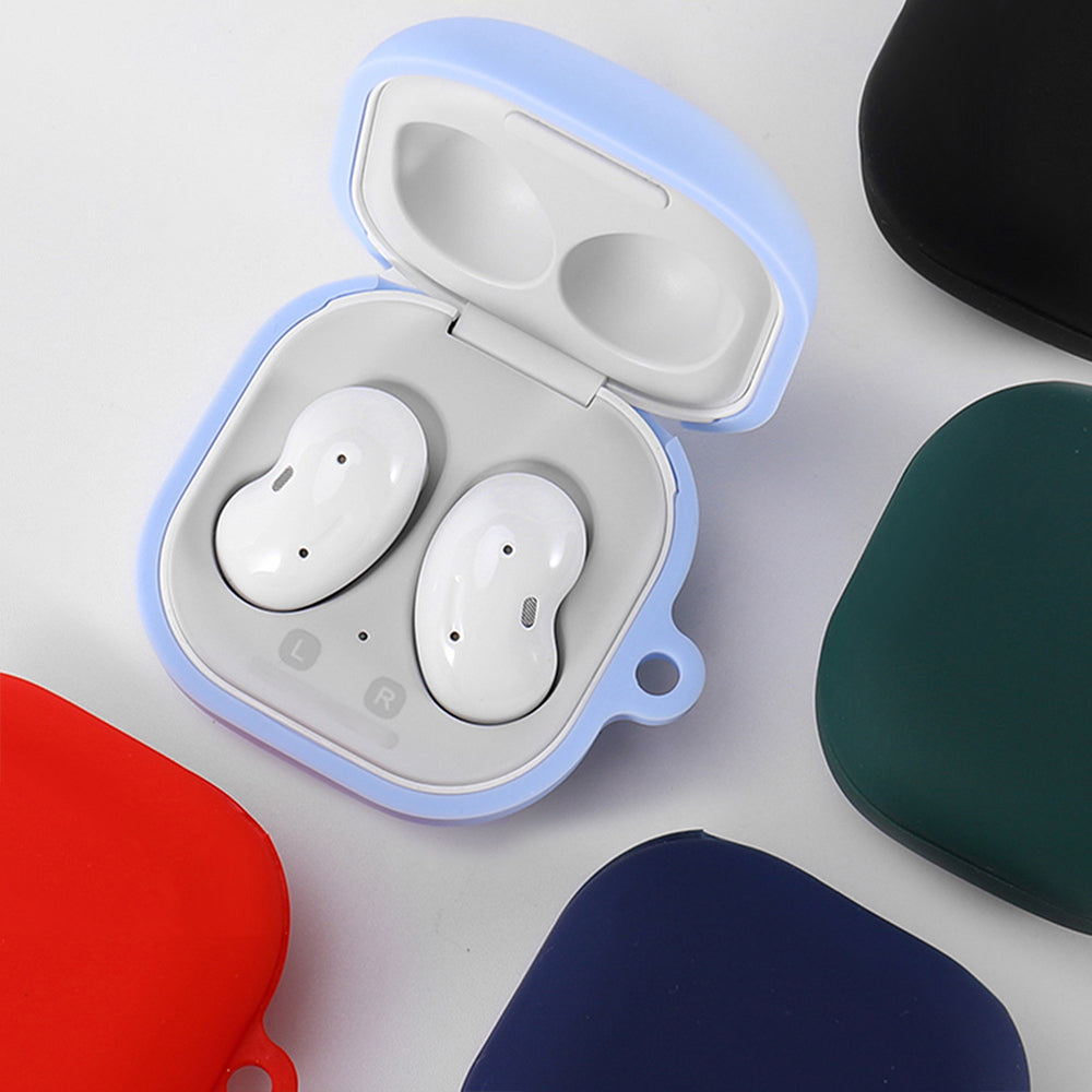 Casti Techsuit Silicone Case, for Samsung Galaxy Buds FE / 2 Pro / 2 / Live / Pro, Smooth Ultrathin Material, Negru