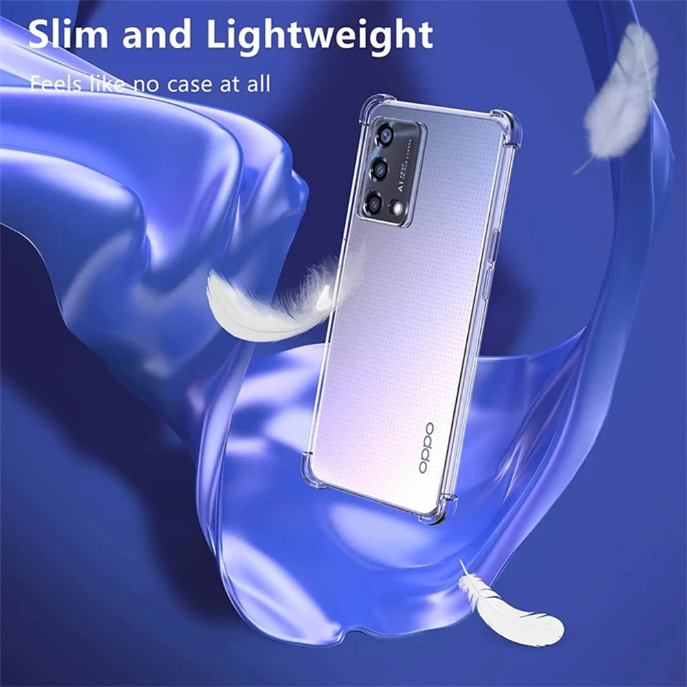 Husa de protectie Techsuit Shockproof Clear Silicone compatibil cu Oppo Reno10 / Reno10 Pro, Transparent