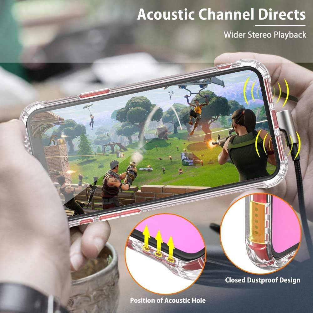Husa de protectie Techsuit Shockproof Clear Silicone compatibil cu iPhone XR, Transparent