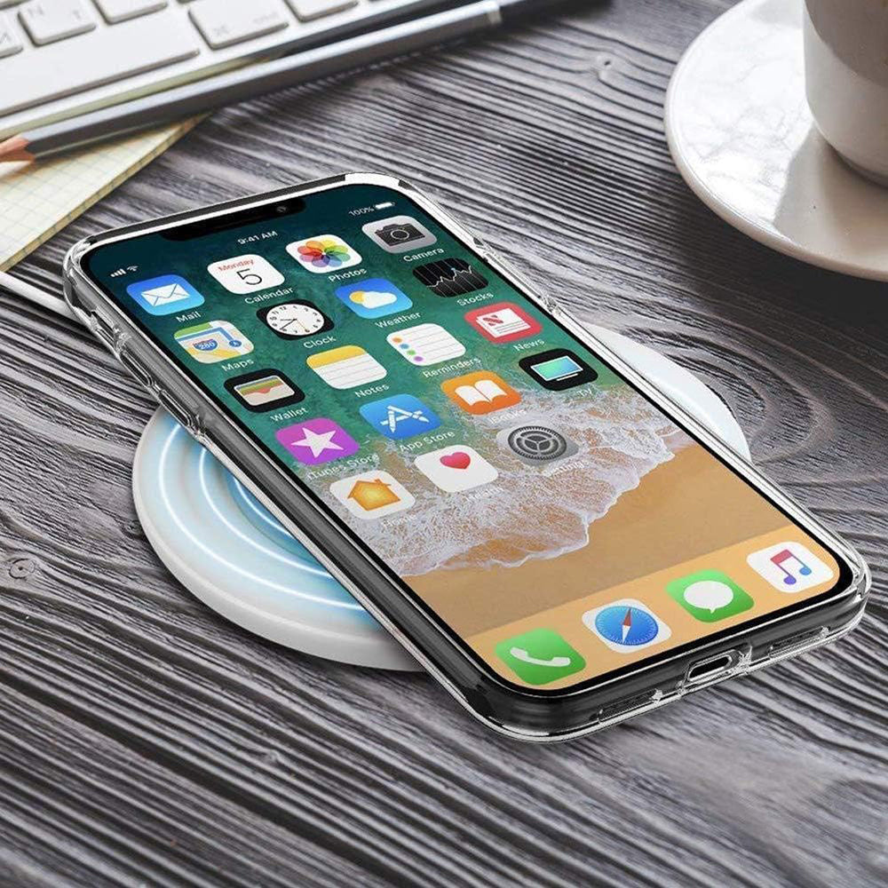 Husa de protectie Techsuit Shockproof Clear Silicone compatibil cu iPhone XR, Transparent