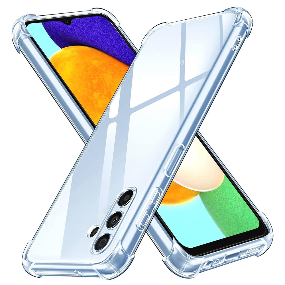Husa de protectie Techsuit Shockproof Clear Silicone compatibil cu Samsung Galaxy A13 5G / A04S, Transparent