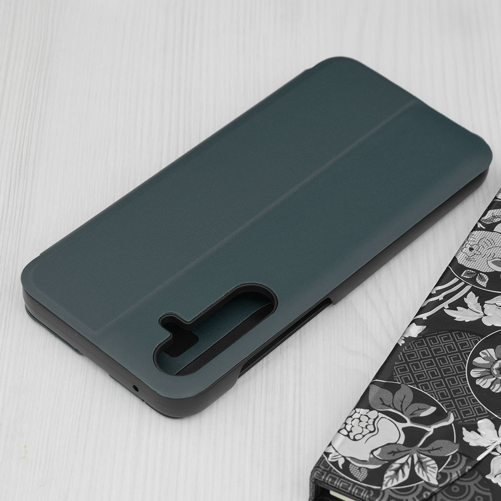 Husa de protectie Techsuit eFold Series compatibil cu Samsung Galaxy A55 5G, Verde Inchis