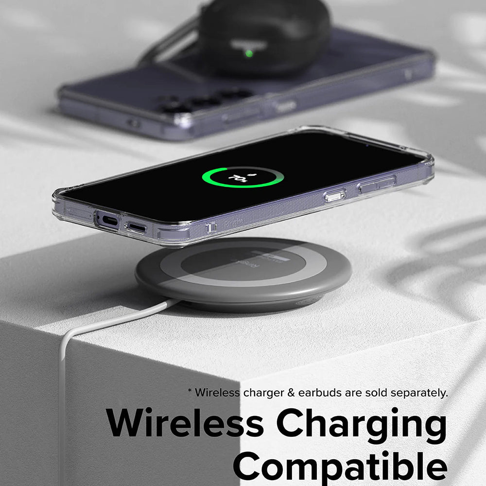 Husa de protectie Ringke Fusion compatibil cu Samsung Galaxy S24, Transparent