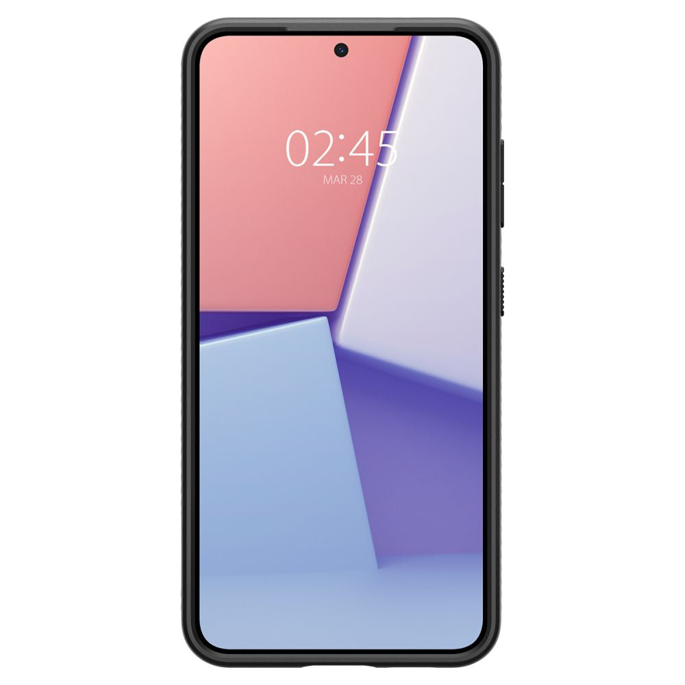 Husa de protectie Spigen Liquid Air (ACS07347) compatibil cu Samsung Galaxy S24, Negru Mat