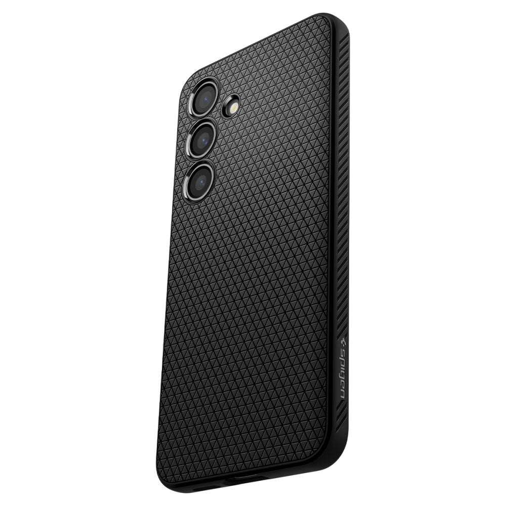 Husa de protectie Spigen Liquid Air (ACS07347) compatibil cu Samsung Galaxy S24, Negru Mat