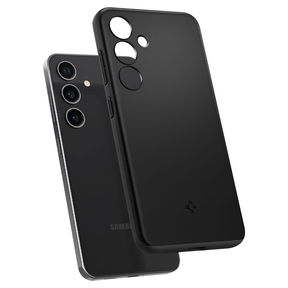 Husa de protectie Spigen Thin Fit (ACS07341) compatibil cu Samsung Galaxy S24, Negru