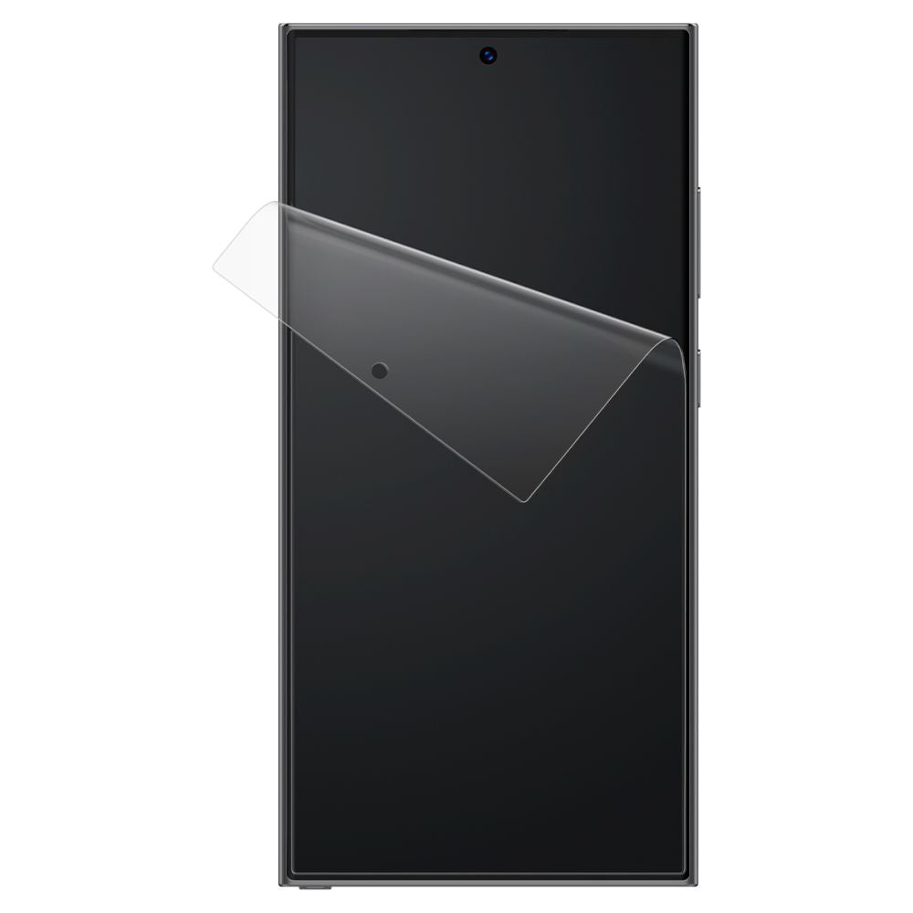 Folie de protectie Spigen (set de 2) Neo Flex HD (AFL07494) compatibil cu Samsung Galaxy S24 Ultra, Transparent