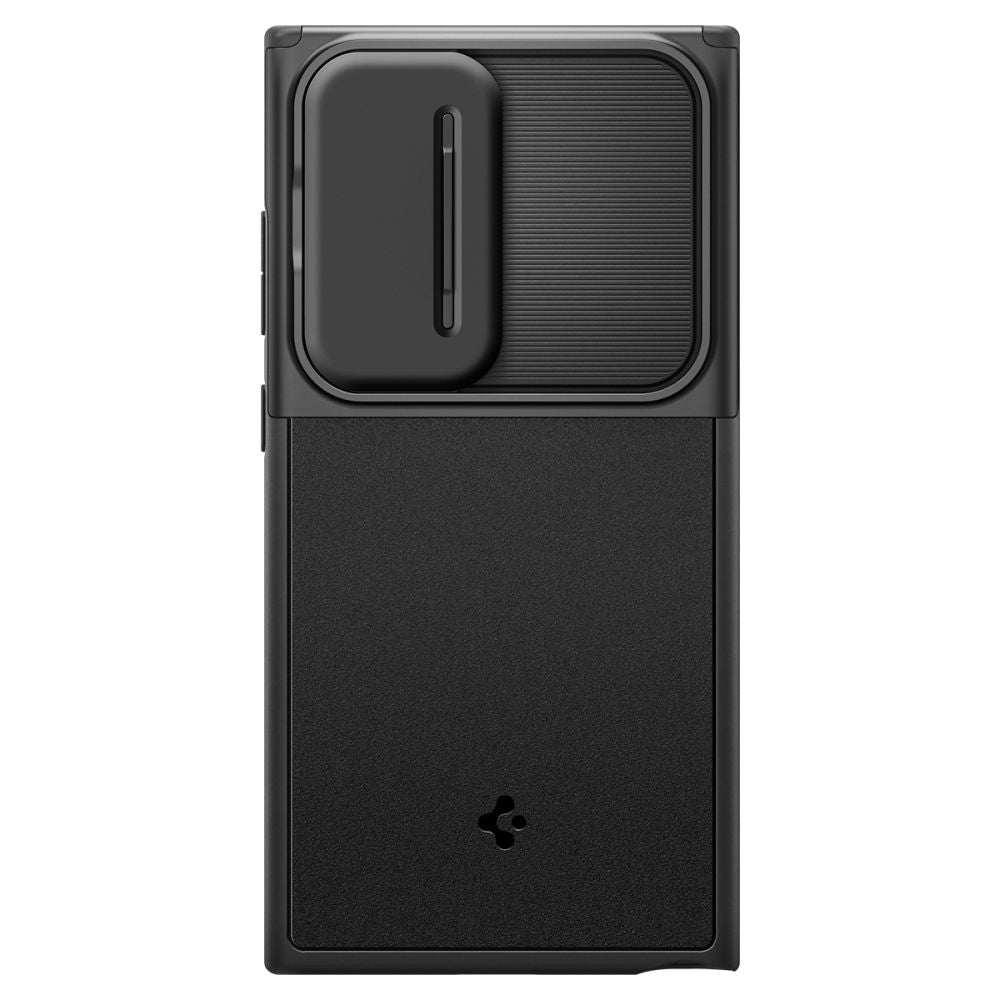Husa de protectie Spigen Optik Armor (ACS07313) compatibil cu Samsung Galaxy S24 Ultra, Negru