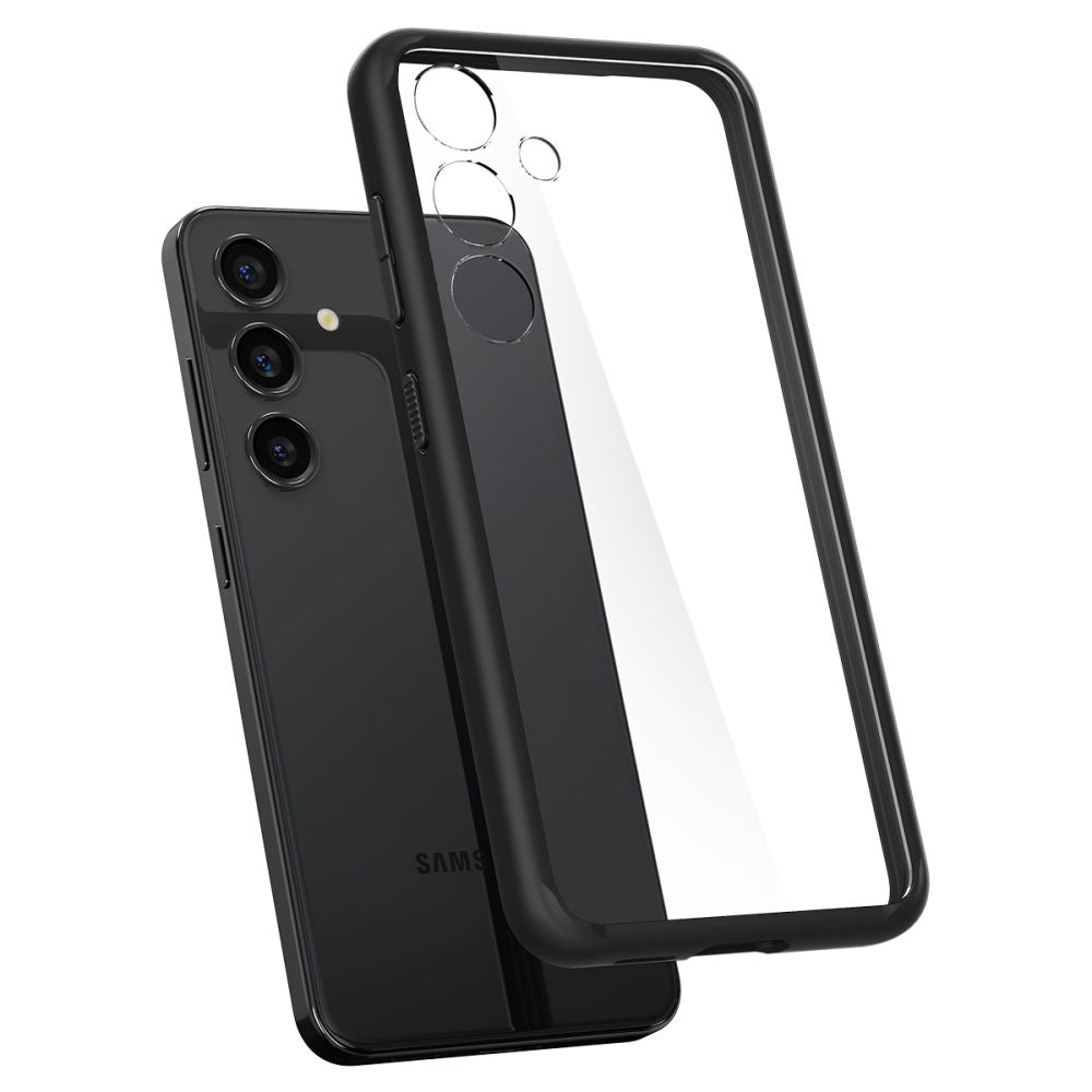 Husa de protectie Spigen Ultra Hybrid (ACS07352) compatibil cu Samsung Galaxy S24, Negru Mat