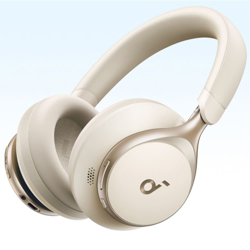 Casti Anker Wireless SoundCore Space One (A3035G11), Bluetooth 5.3, Active Noise Cancelling, Hi-Res, Negru