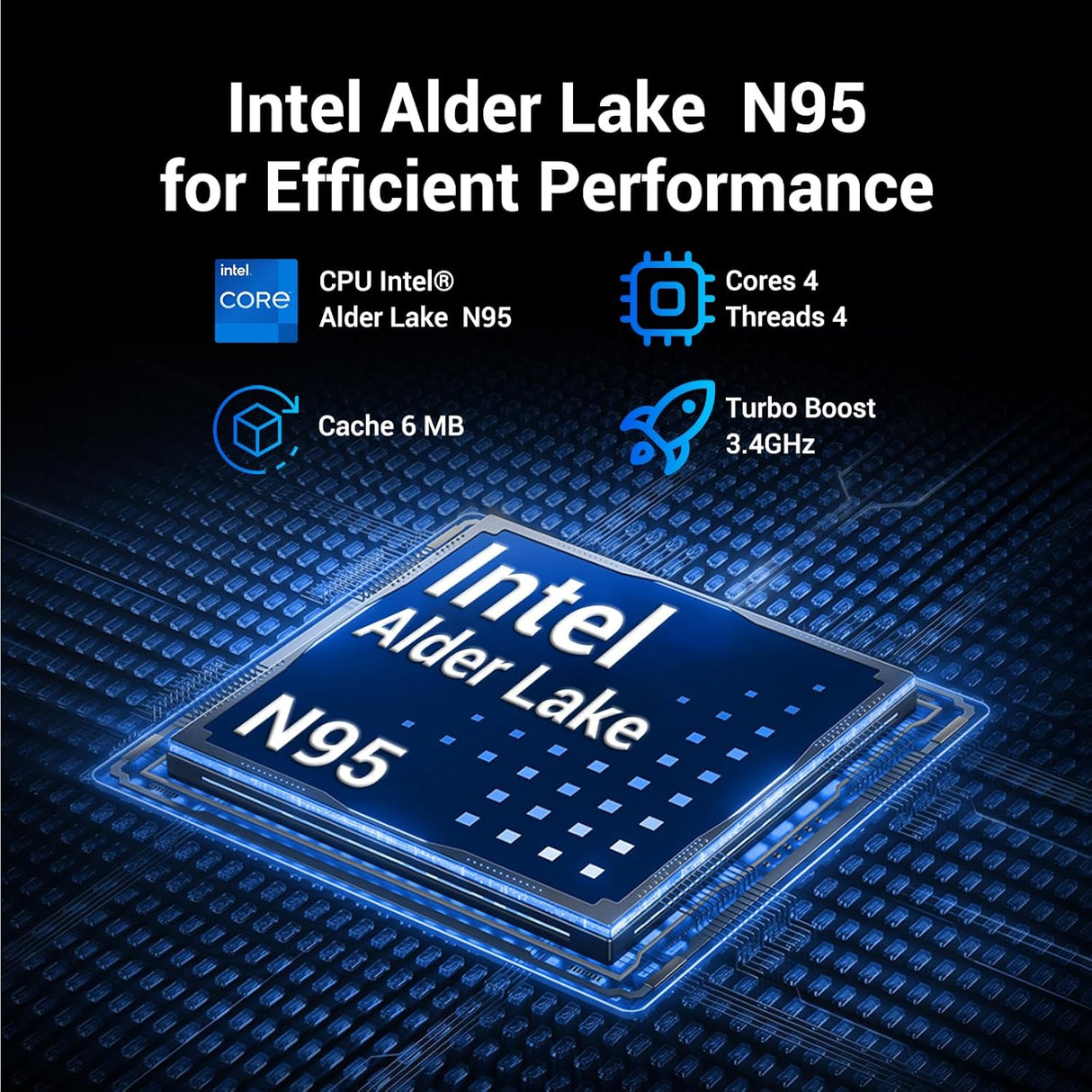 Notebook SADSYMB XU-133E, 16GB, 512GB, 15.6 Inch display, N95 CPU (3.4GHz)