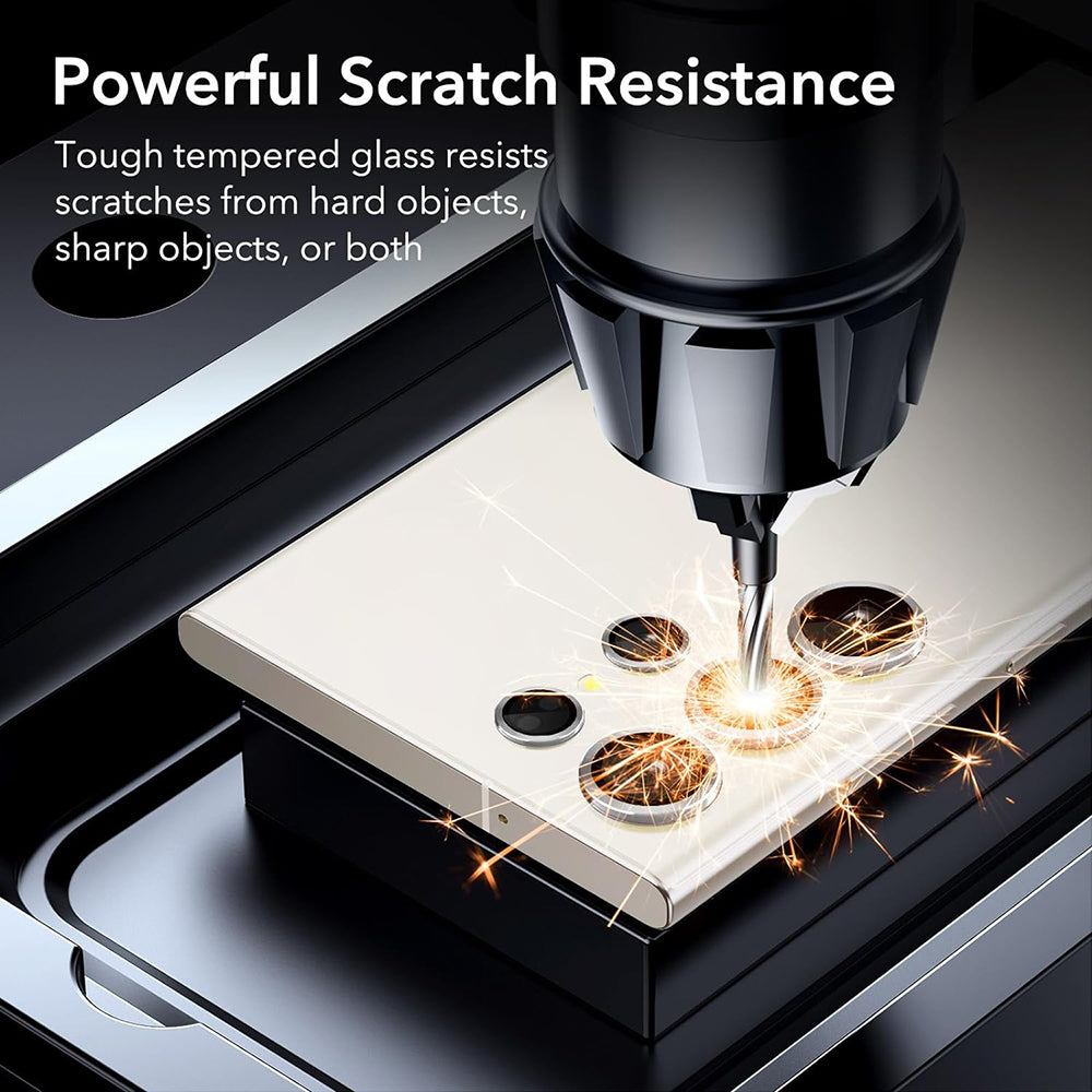 Folie de protectie ESR compatibil cu Samsung Galaxy S24 Ultra, Argintiu