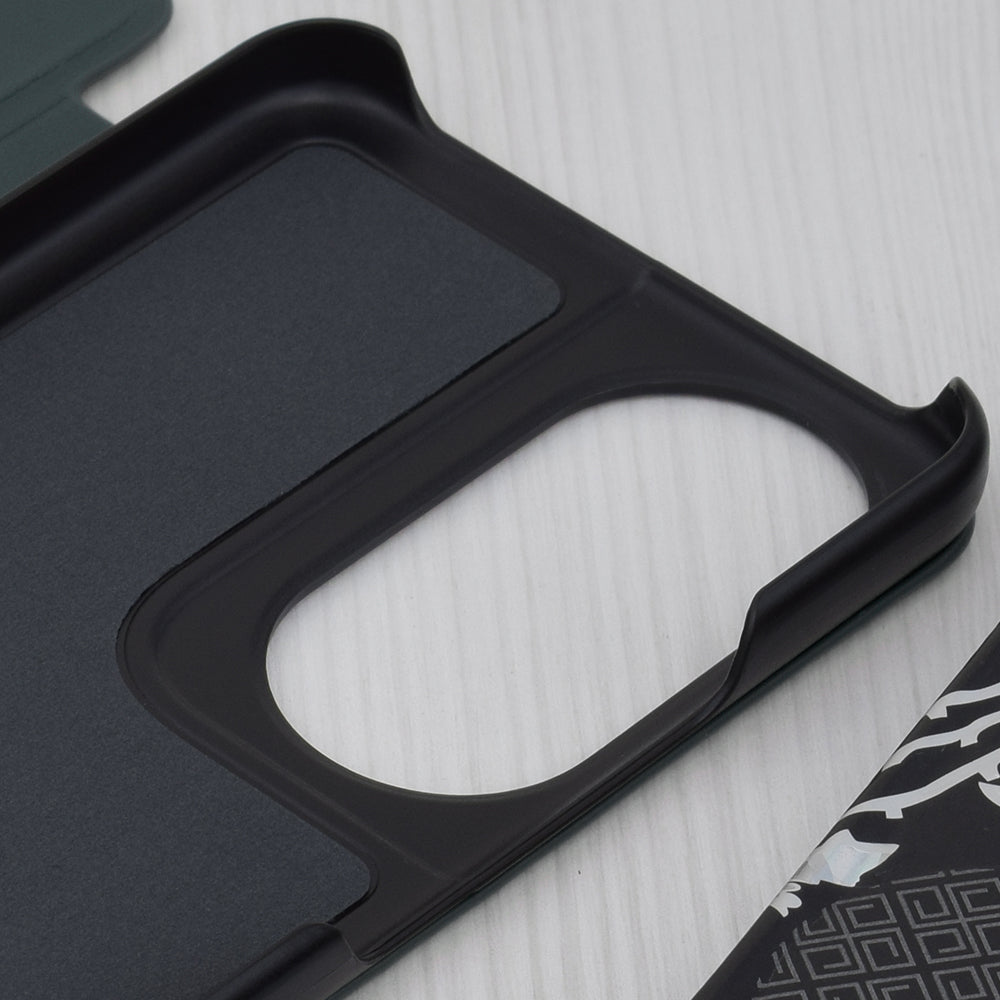 Husa de protectie Techsuit eFold Series compatibil cu Honor X7b / X7b 5G / 90 SMART, Verde Inchis