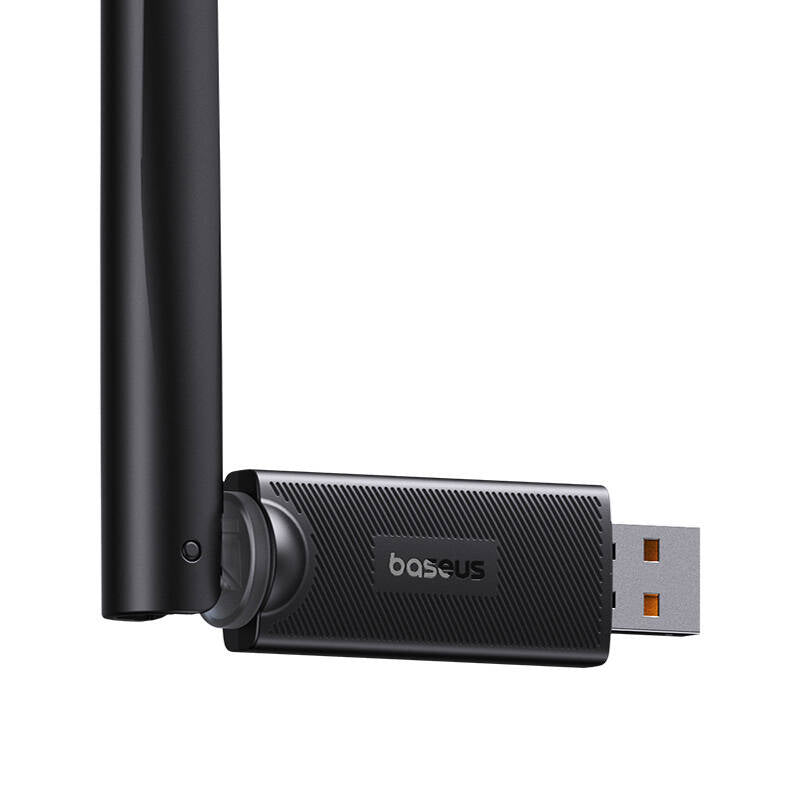 Adaptor Baseus Adapter Wi-Fi with Antenna FastJoy (B01317600111-00), USB 2.0, 150Mbps, Windows/Linux, Negru