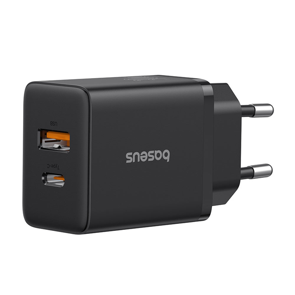 Incarcator Baseus (P10111404113-00), USB, Type-C, Fast Charge 30W, Cluster Black