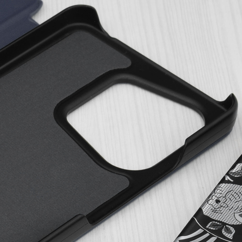 Husa de protectie Techsuit eFold Series compatibil cu Xiaomi Redmi Note 13 4G, Albastru Inchis
