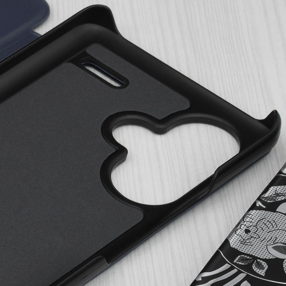 Husa de protectie Techsuit eFold Series compatibil cu Xiaomi Redmi Note 13 Pro+ 5G, Albastru Inchis