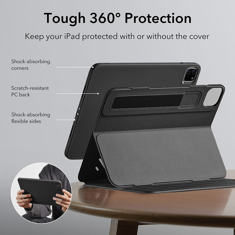 Husa de protectie tableta ESR Shift Magnetic compatibil cu iPad Pro 11 (2024) / iPad Pro 11 (2025), Mov