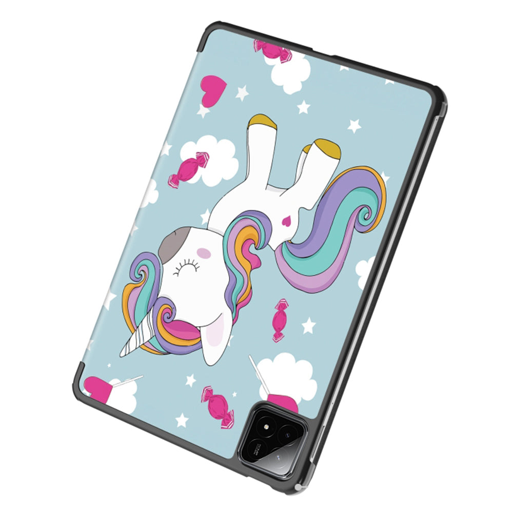 Husa de protectie tableta Techsuit FoldPro compatibil cu Xiaomi Pad 6S Pro 12.4, Unicorn