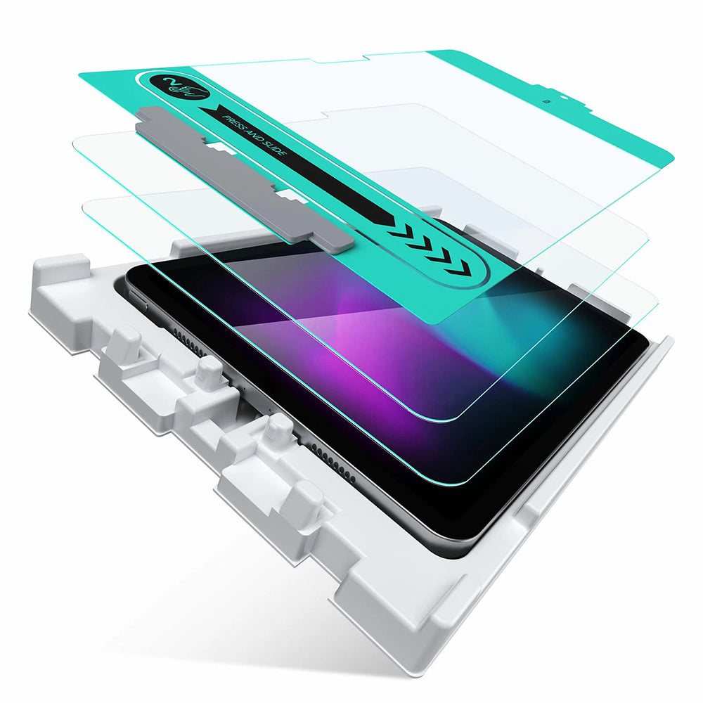Husa de protectie tableta ESR Tempered Glass 9H (set de 2) compatibil cu iPad Pro 13 (2024) / iPad Pro 13 (2025), Transparent