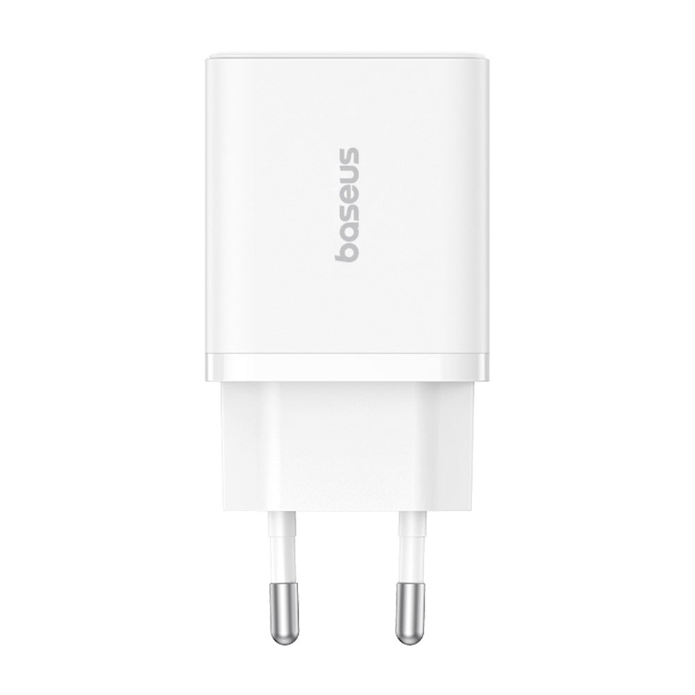 Incarcator Baseus (P10111403213-00), USB, Type-C, Fast Charge 20W, Moon White