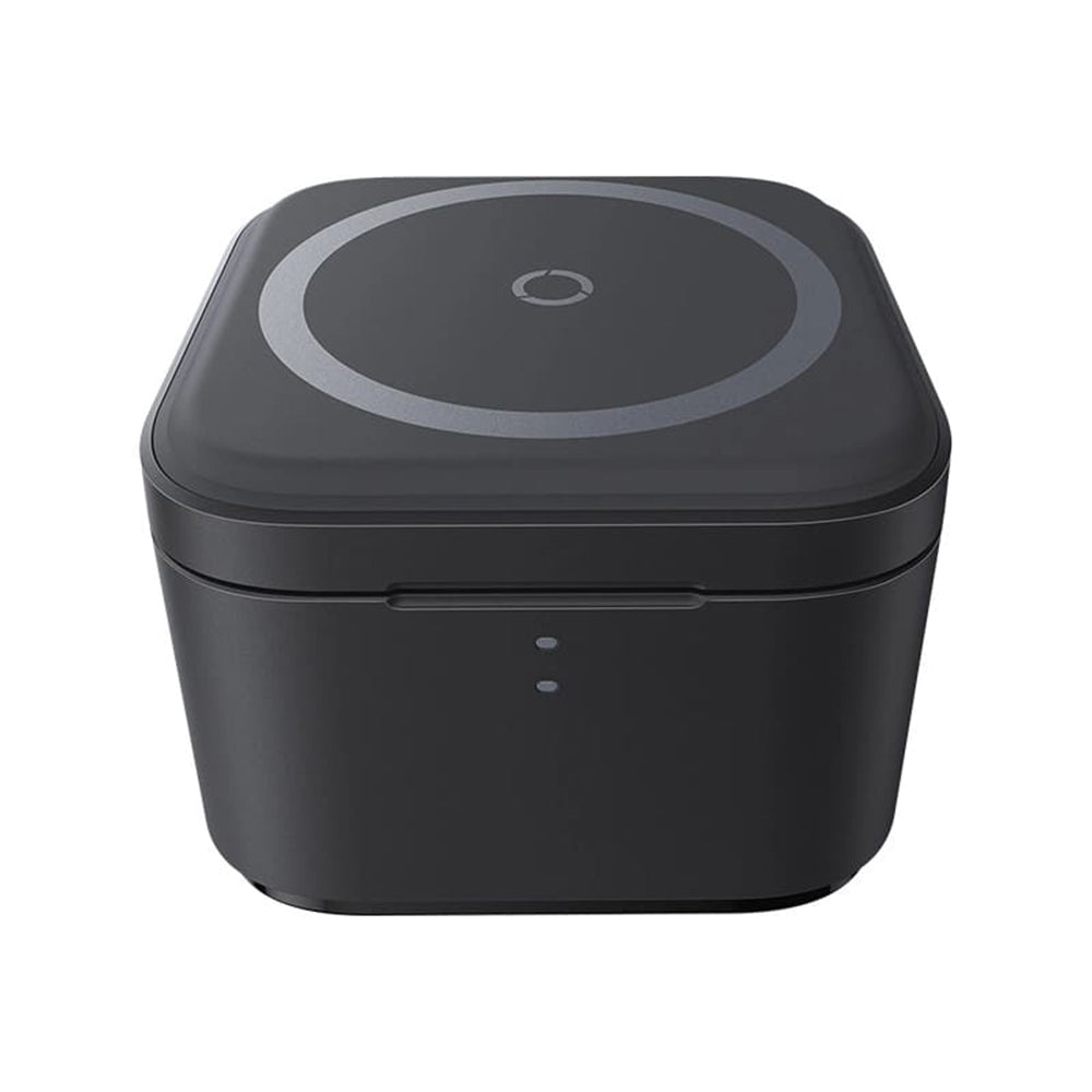 Incarcator Baseus Charging Station (P10264100123-00), Cube Shape, MagSafe, Qi, Type-C, 25W, Negru