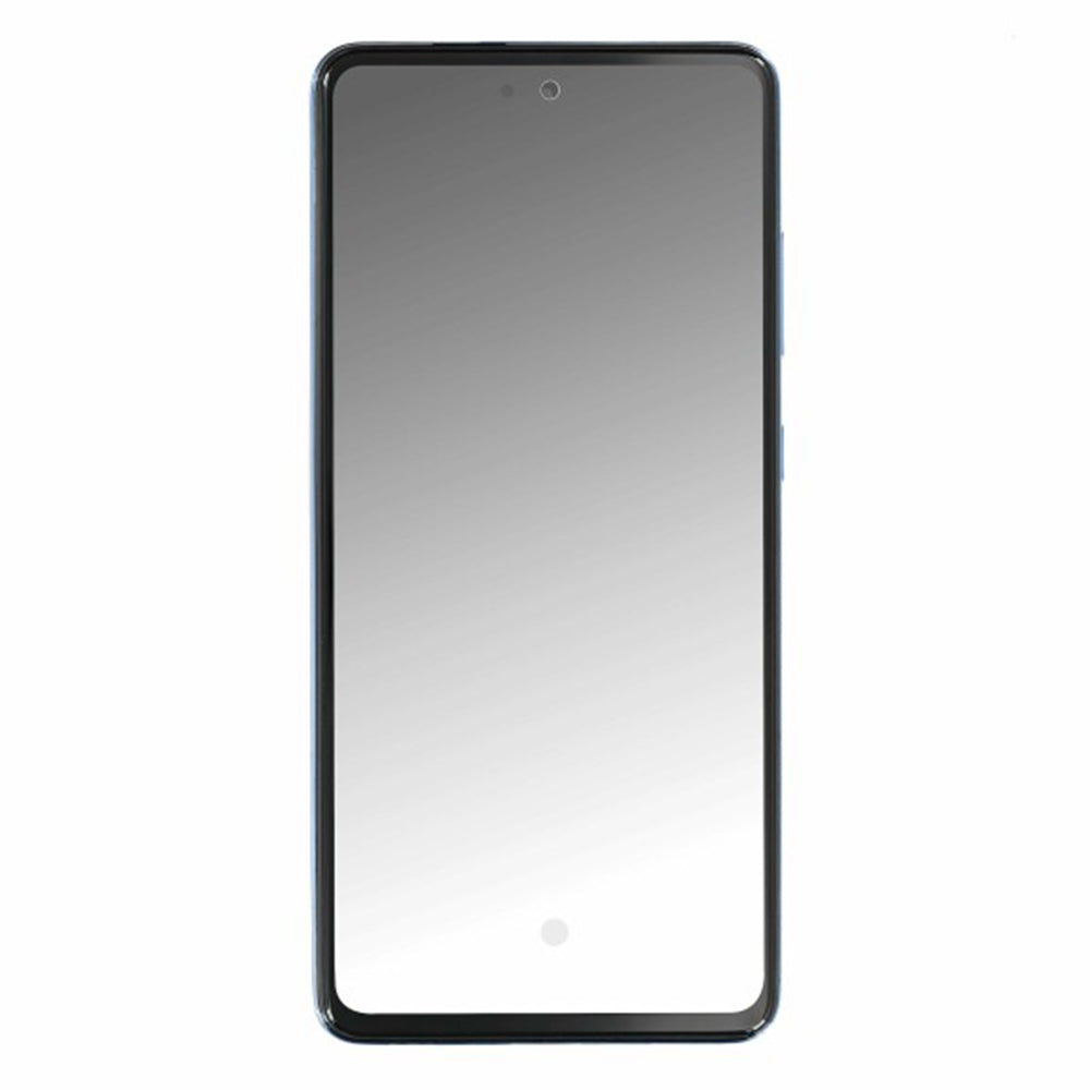 Componenta Samsung Original Display Touchscreen + Frame (16697), Samsung Galaxy A72 4G (SM-A725), GH82-25460B, Albastru