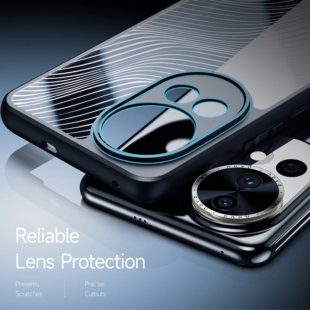 Husa de protectie Dux Ducis Aimo Series compatibil cu Huawei nova 12 Pro, Negru