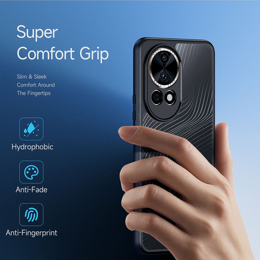 Husa de protectie Dux Ducis Aimo Series compatibil cu Huawei nova 12 Pro, Negru