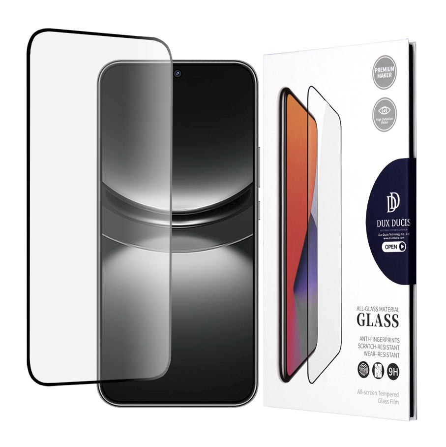 Folie de protectie Dux Ducis Tempered Glass compatibil cu Huawei nova 12, Negru