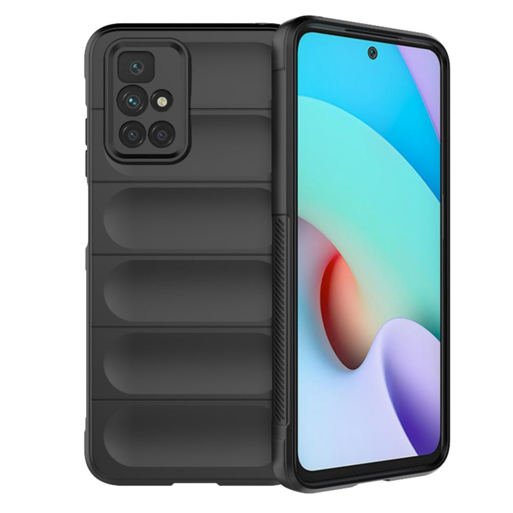Husă Techsuit Magic Shield neagră pentru Xiaomi Redmi 10 / Redmi 10 2022