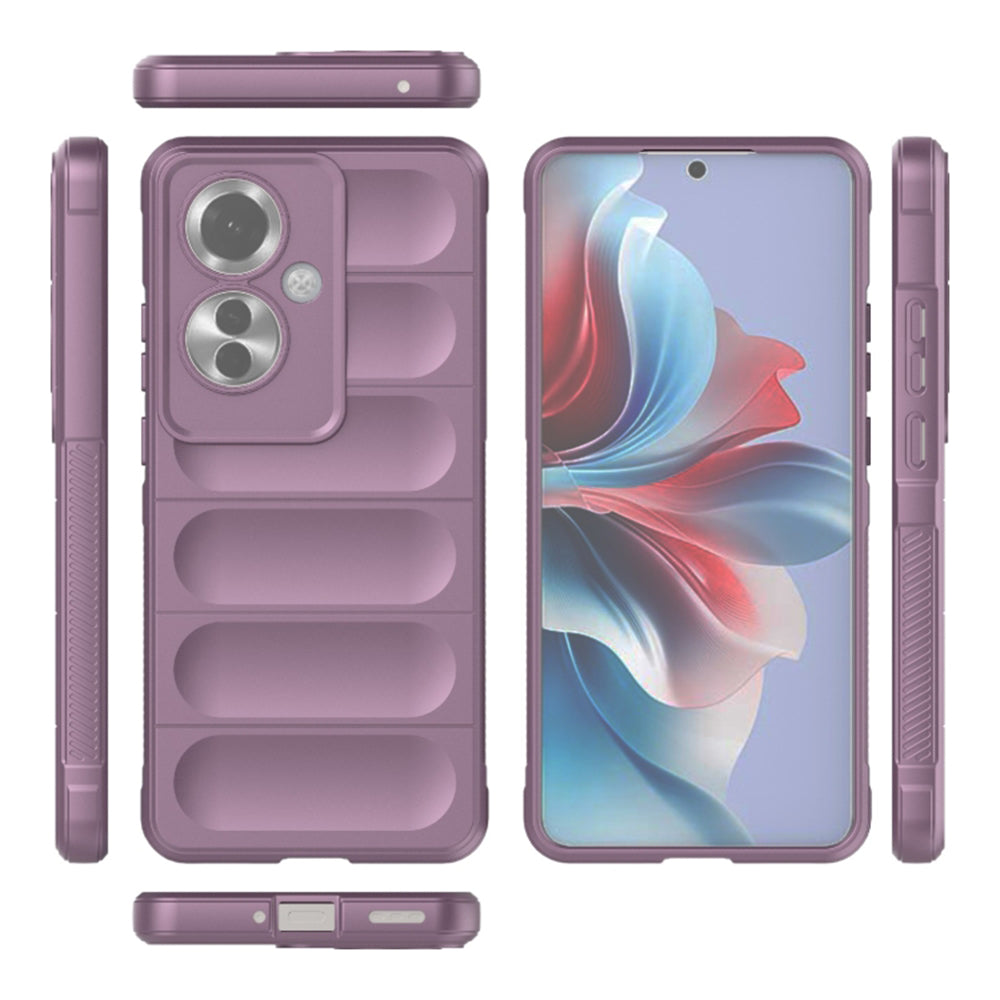 Husa de protectie Techsuit Magic Shield compatibil cu Oppo Reno11 F, Mov