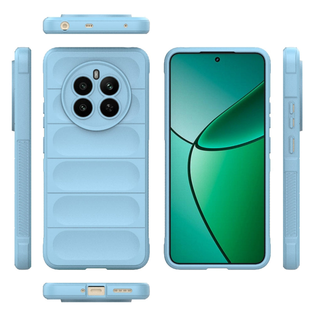 Husa de protectie Techsuit Magic Shield compatibil cu Realme 12 4G / 12+ / 13 4G, Bleu