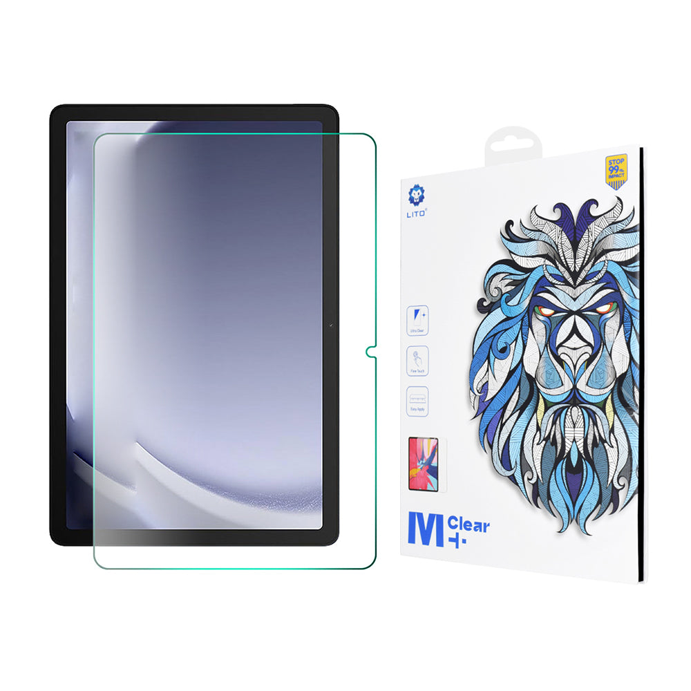 Husa de protectie tableta Lito 2.5D Classic Glass compatibil cu Samsung Galaxy Tab A9 Plus / A11 Plus, Transparent