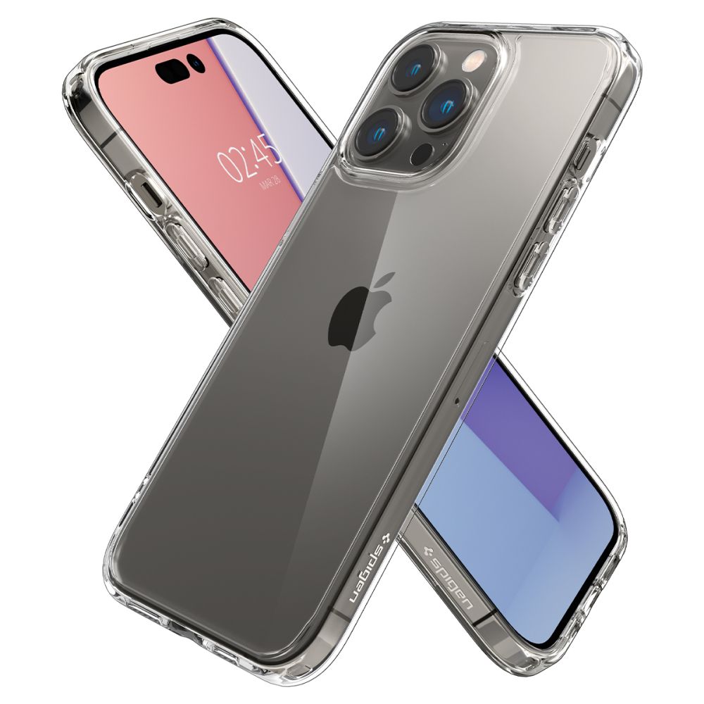 Husa de protectie Spigen Ultra Hybrid (ACS04816) compatibil cu iPhone 14 Pro Max, Transparent