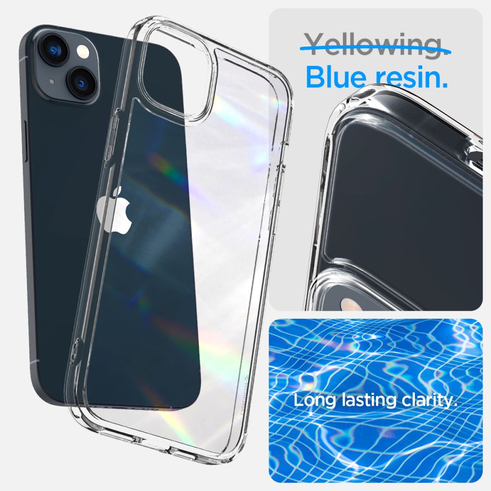 Husa de protectie Spigen Ultra Hybrid (ACS05040) compatibil cu iPhone 14, Transparent