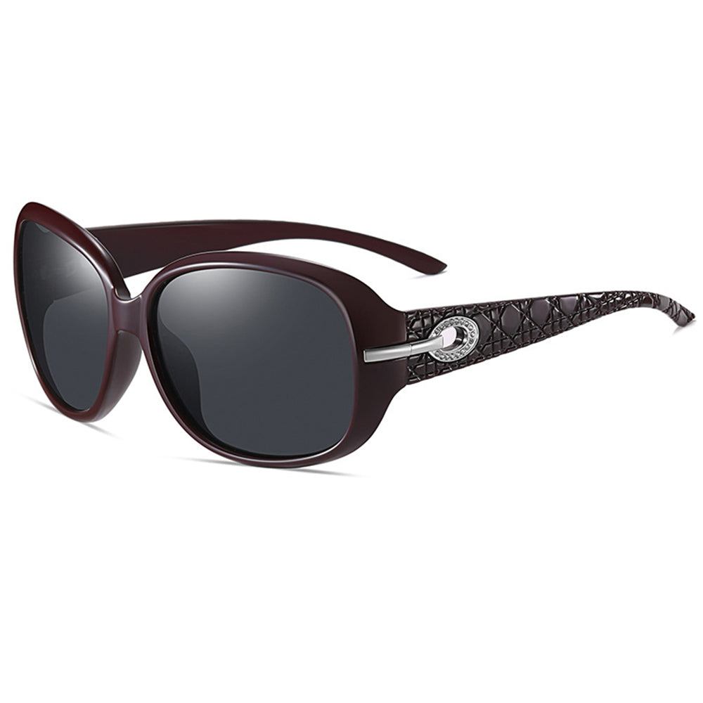 Techsuit Sunglasses Polarized PC (2012), UV Protection, Rosu Vin / Gray