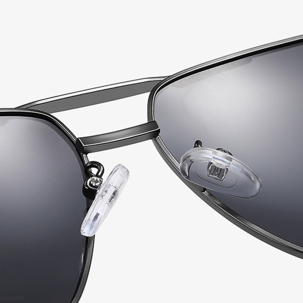 Ochelari de Soare Techsuit (LM001), Aluminiu, Fotocromic, Galben