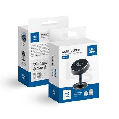 BLUE STAR mágneses asztali tartó MID STICK fekete