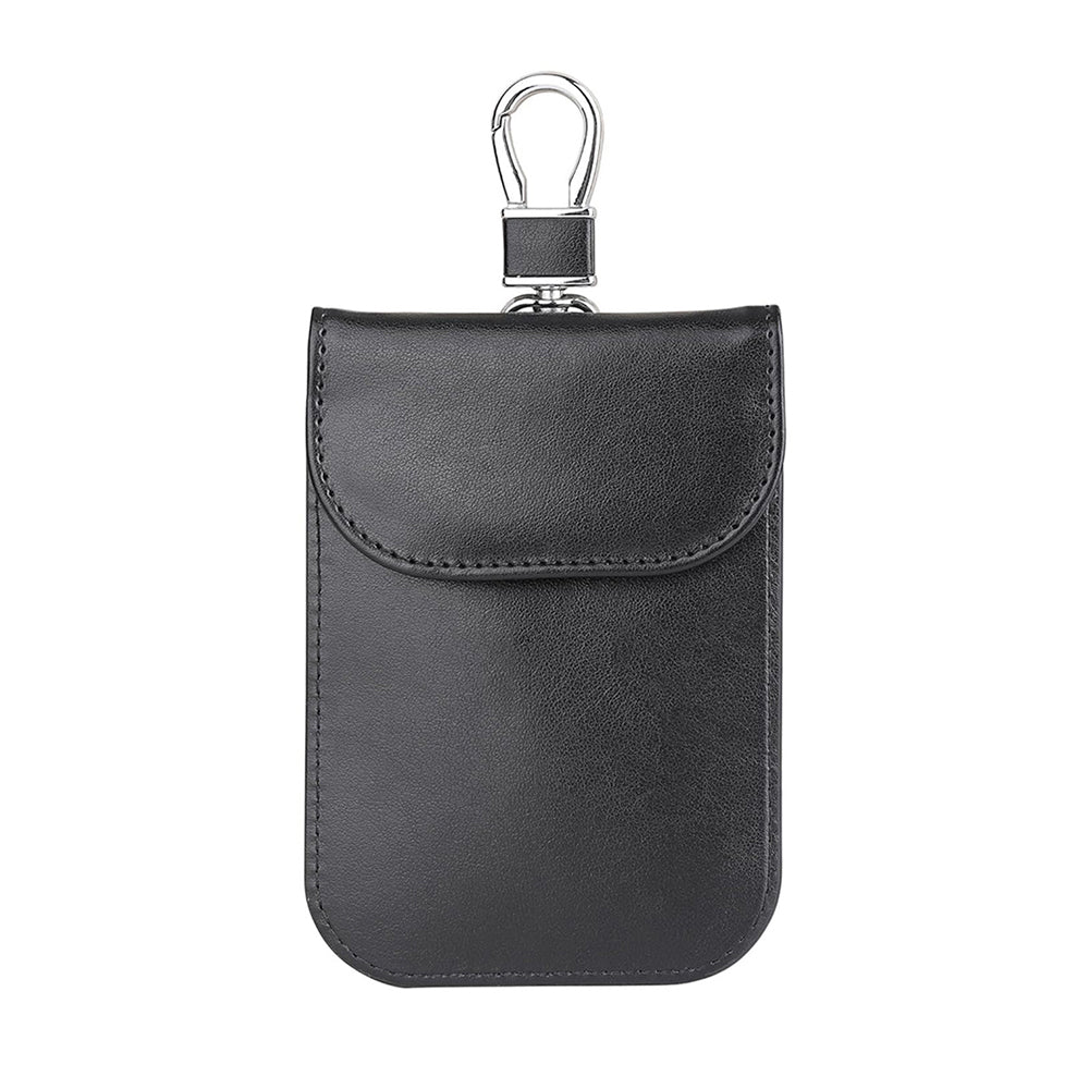 Husa de protectie Techsuit RFID Anti-Theft (AF2) compatibil cu for Cards & Keys, PU Leather, EMF Blocker, Negru