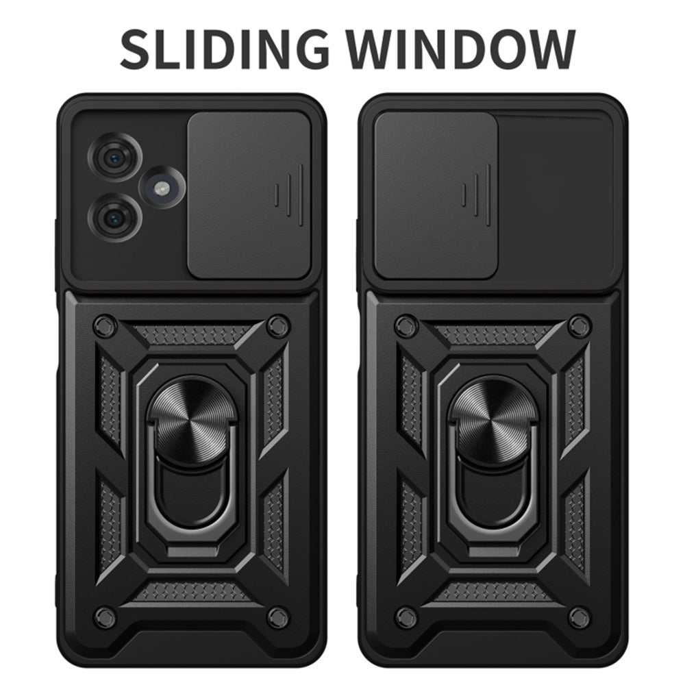 Husa de protectie Techsuit CamShield Series compatibil cu Motorola Moto G54 Power Edition / G64, Negru