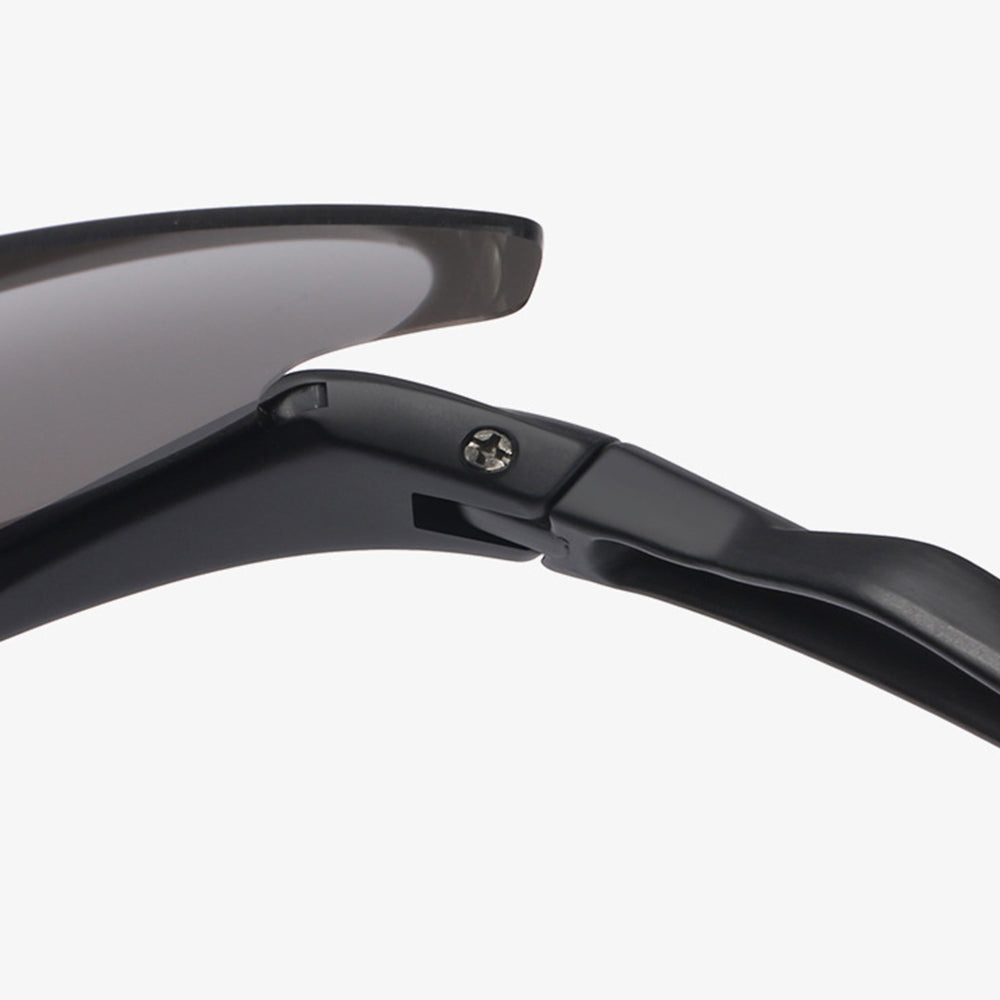 Techsuit Bike Glasses (1806), for Cycling and Sport Outdoor Activities, with UV Protection, Unisex, Negru / Yellow