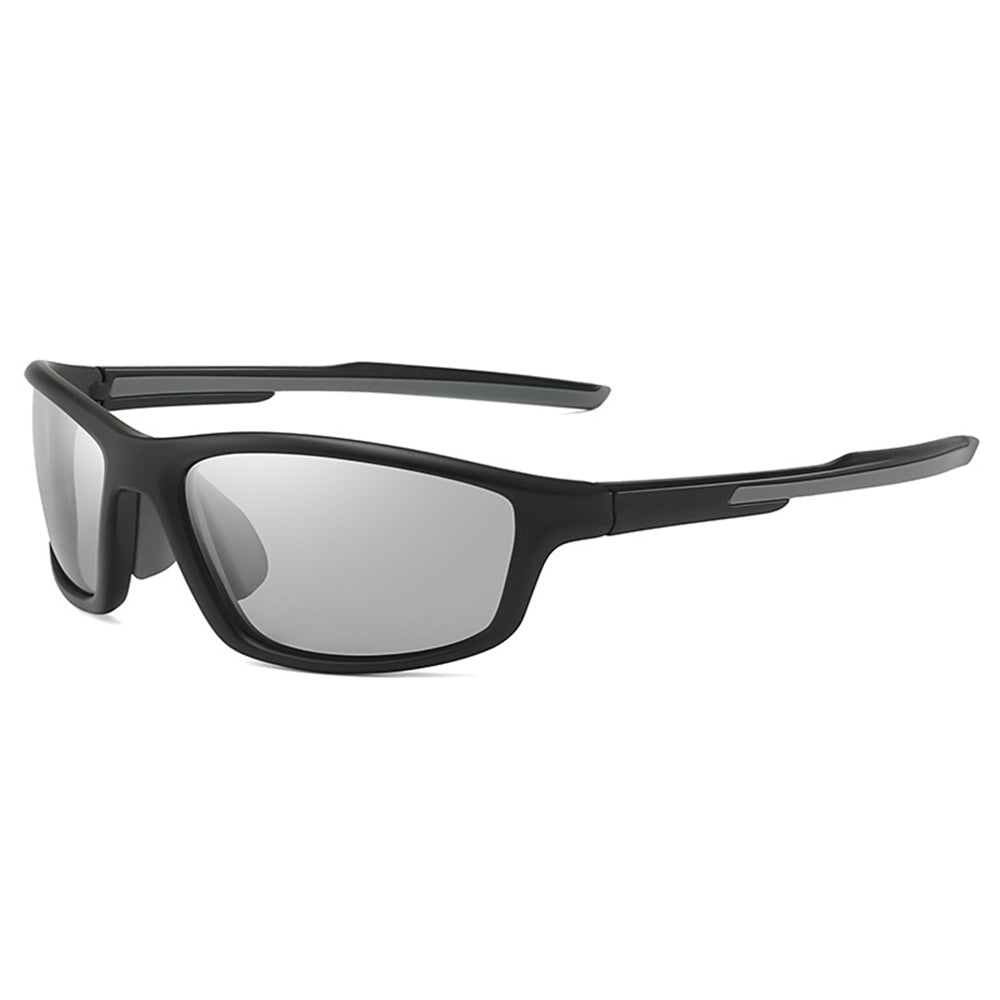 Techsuit Bike Glasses (3047), for Cycling and Sport Outdoor Activities, with UV Protection, Unisex, Negru / Discoloration